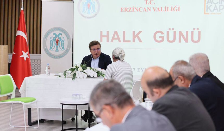 Vali Aydoğdu: "Devletin Kapısı Daima Milletimize Açık"