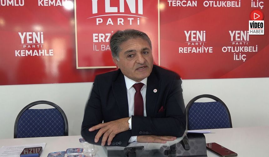 Yeni Parti İl Başkanı Ersoy İddialara Cevap Verdi