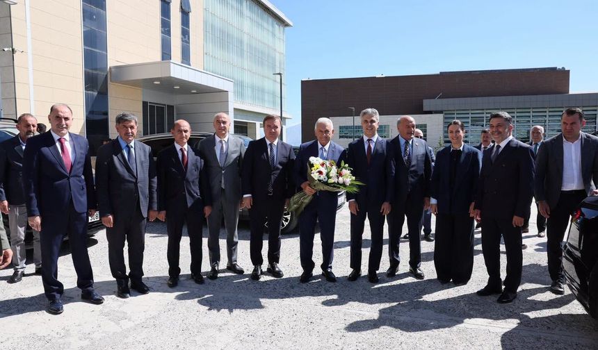 Yıldırım’dan EBYÜ Rektörü Kuyrukluyıldız’a Hayırlı Olsun Ziyareti