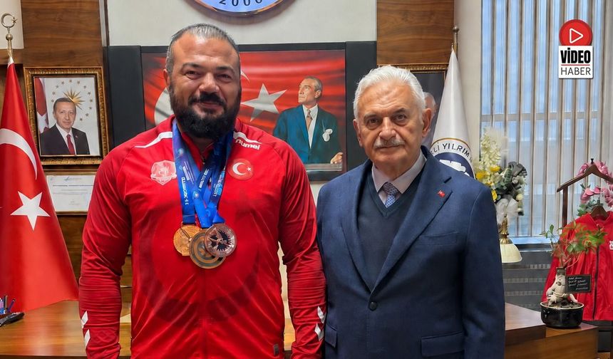 Başbakan Yıldırım’dan Sarıçiçek’e Tebrik