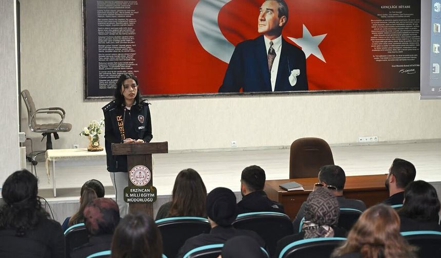 Erzincan'da Okul Bahçe Sorumlularına Eğitim