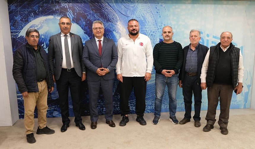 CHP Erzincan Heyeti Ajans Erzincan’ı Ziyaret Etti