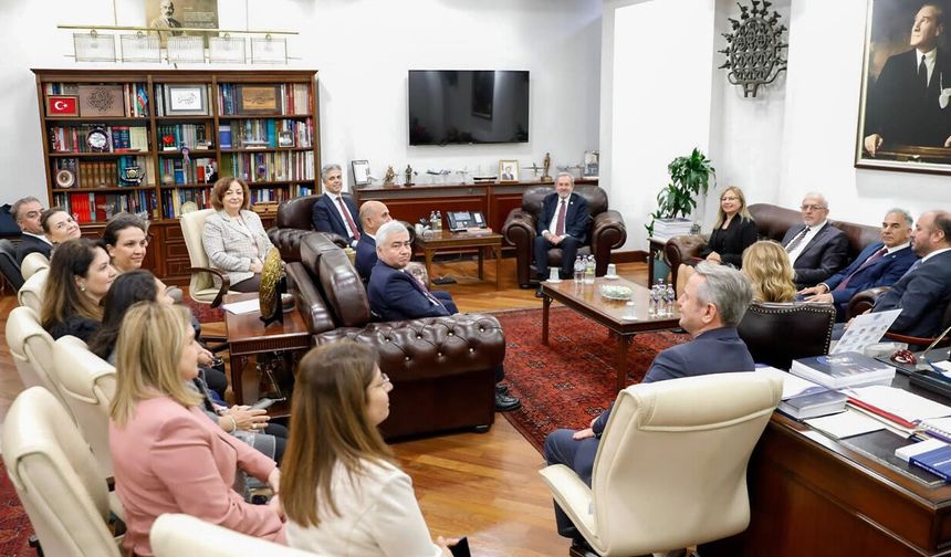 EBYÜ İle Ankara Üniversitesi Arasında İşbirliği Görüşüldü