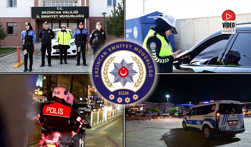 Erzincan Emniyetinden Cumhuriyet’in 103. Yılına Özel Mesaj