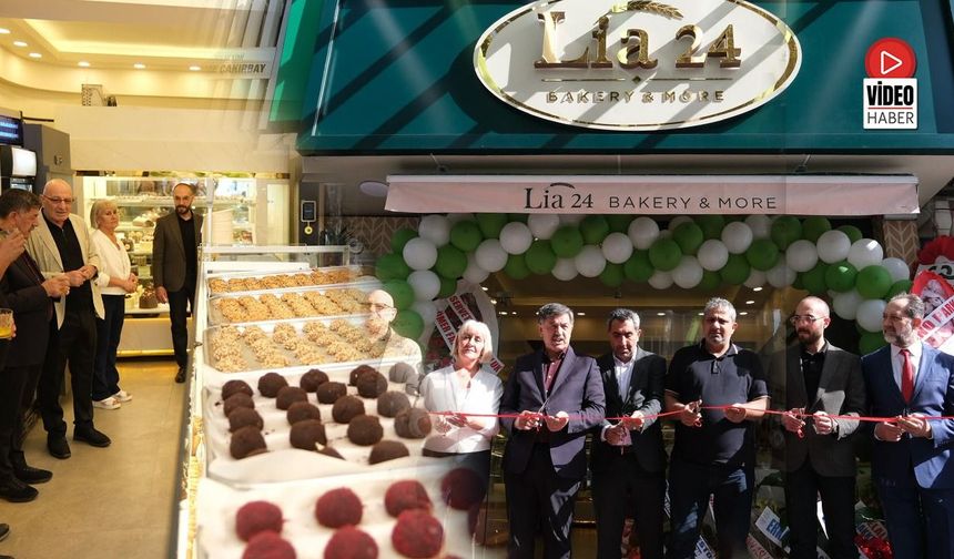 Erzincan’da "Lia 24 Bakery-More" Unlu Mamüller Hizmete Açıldı