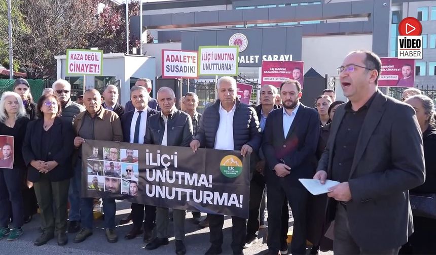 Erzincan'da Maden Kazası Davasının 9. Duruşması Başladı