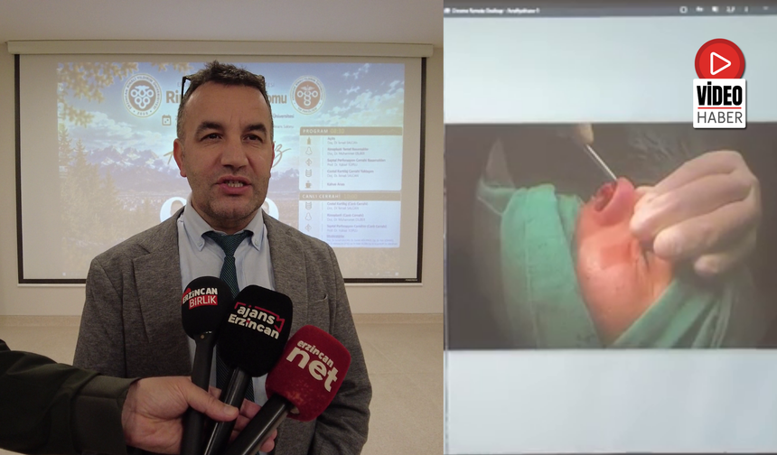 Erzincan’da Canlı Cerrahi Sempozyumu: 100’e Yakın Hekim Bir Araya Geldi