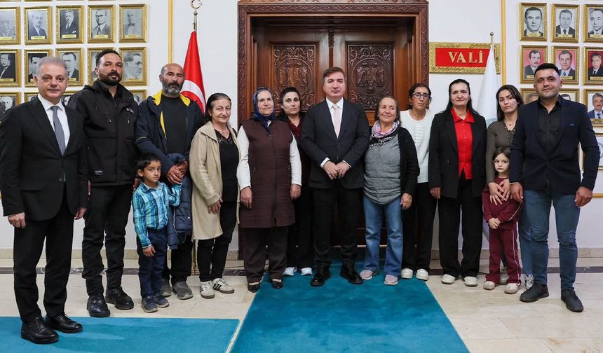 Vali Aydoğdu, Kureyşli Sarıkaya Köyü Sakinlerini Ağırladı