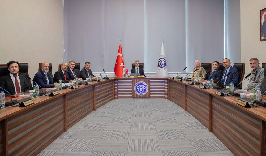 ÖSYM İl Sınav Koordinasyon Toplantısı Erzincan'da yapıldı