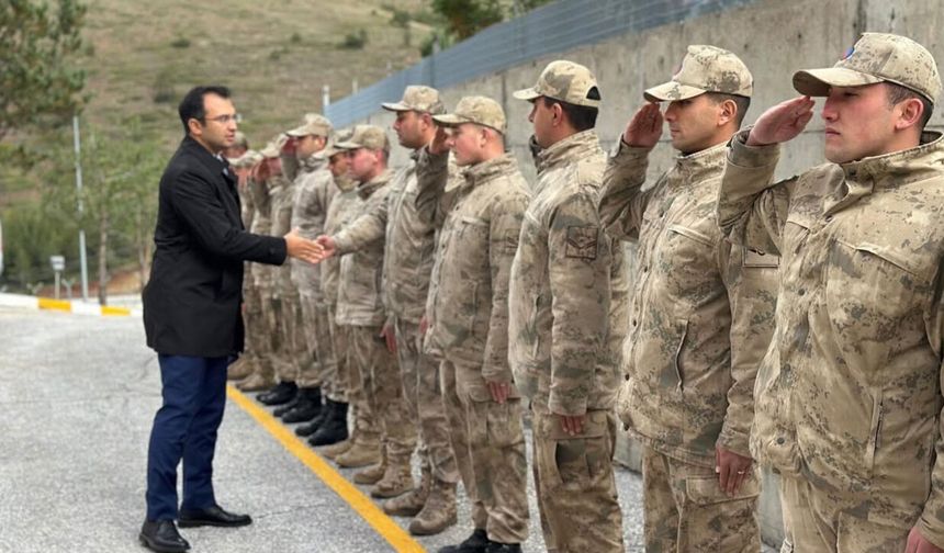 Taşkıran’dan Jandarma Personeline Ziyaret