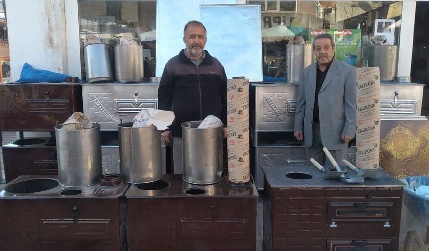Tercan’da Kış Hazırlığı: Sobalar Tezgâhlarda