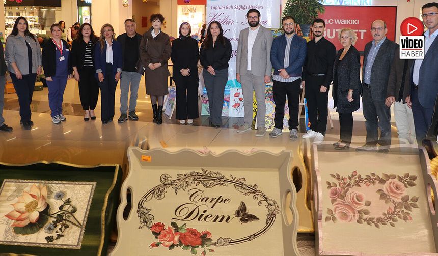 Erzincan'da El Emeği Ürünler Sergilendi