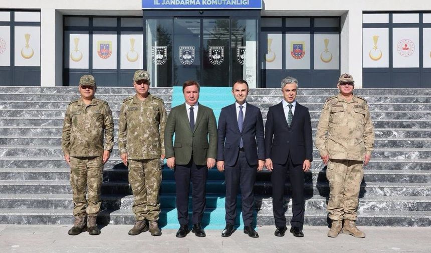 İl Jandarma Komutanı Altundarak'a Ziyaret