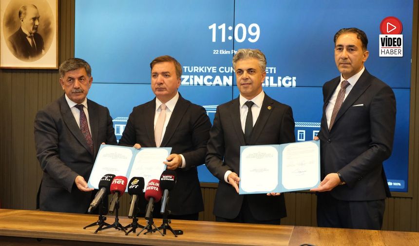 Erzincan’da Muhtarlar Akademisi İçin Protokol İmzalandı